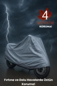 Mondial 50 Wing Motosiklet Brandası Su Geçirmez Kumaş Motor Brandası - 4