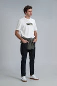 Lufian 111200162 Jacob Smart Jean Erkek Pantolon Regular Fit  Erkek Kot Pantolon - 4