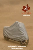 RKS Easy Pro 50 Uyumlu Motosiklet Brandası 4 Mevsim Su Geçirmez Motor Brandası - 3