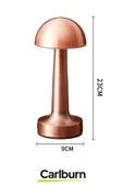 Özel Tasarım 3 Modlu 23 cm x 9 cm Modern Aç/Kapa Butonlu Mantar Dokunmatik LED Masa Lambası - 2