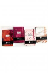 Keskin Color 14x20 80 Yaprak Journal Kareli Lastikli Ciltli Defter - 1