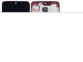 Tkgz Xiaomi Redmi NOTE 8 PRO Lcd Ekran Dokunmatik SERVİCE PACK - FULL ÇITALI KIRMIZI + TAMİR SETİ - 2