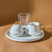 Karaca Acıbadem Tek Kişilik Kahve Sunum Seti 80 Ml - 1