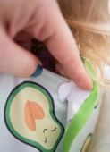 Babyjem Baskılı Blw Kollu Önlük 784 Avokado - 3