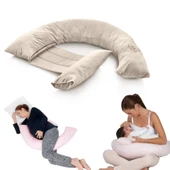 Babyjem Sırt Destekli Hamile Ve Emzirme Yastığı 198 Ekru - 1