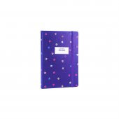 Victorias Journals 14x20 Mini Flowers Noktalı Sert Kapak Lastikli Defter - 3