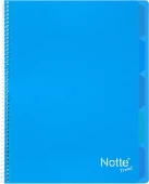 Notte Trend Plastik Kapak A4 40 Yaprak Kareli Spiralli Defter - 8