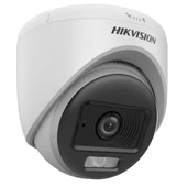 Hikvision TVI-AHD 2MP 2.8Mm Sabit Lensli Colorvu IR Turret Dome Analog Kamera (DS-2CE70DF0T-LPFS) - 3