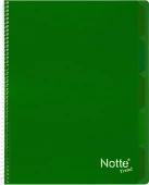 Notte Trend Plastik Kapak A4 40 Yaprak Kareli Spiralli Defter - 3