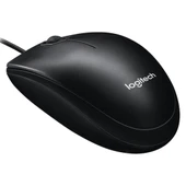 Logitech M100 1000DPI USB Kablolu Mouse Siyah 910-006652 - 2