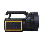 Powermaster W5193 Solar Şarjlı El Feneri Uzun Mesafe Işıldak - 2