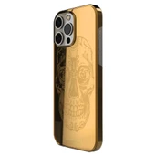 Apple iPhone 11 Pro Max Uyumlu Kuru Kafa Gold Kılıf - 2