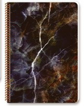 Keskin Color Onyx A4 60 Yaprak Çizgili Plastik Kapak Spiralli Defter - 4