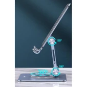 Ozmik Tablet&Telefon Standı 360 Dönebilen Yükseklik Ayarlı Metal Tablet Tutucu Yükseltici Stand - 3