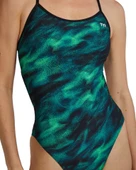 TYR Durafast Elite® TF Kadın Mayosu - Soren (Yeşil) thumbnail 3