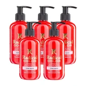 Radical Color NEW 25/Salmon Amonyaksız Su Bazlı Saç Boyası 250 ML 5 Adet Somon - 1