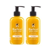 Radical Color NEW 25/Yellow Amonyaksız Su Bazlı Saç Boyası 250 ML 2 Adet Sarı - 1