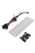 Roboyol Store Breadboard Seti - Mb-102 + 65 Parça Kablo Seti + Bb. Güç Kaynağı - 7