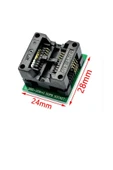 ROBA 200 Mil Smd Soic8 Sop8 So8 To Dip8 Yaylı Soket Adaptör Eeprom Flash Programlayıcı 200mil thumbnail 1