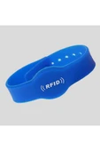 ROBİZ 13.56Mhz Rfid Manyetik Bileklik Mavi  Su Geçirmez Silikon Proximity Göstergeç 13.56 Mhz Kapı - 4
