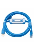 ROBİZ UC-PRG020-12A Delta Usb Plc Programlama Kablosu Round 8Pin DB9 Hmi Text Panel DOP-B AH5xx DVP-SV - 3