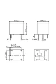 SONGLE 250v 10a Srd-12vdc-sl-c 12v Dc Röle 5 Pin Pcb Montaj Tip 220v No Nc Güç Rölesi - 8