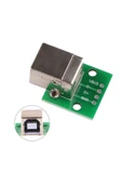 Roboyol Store Usb Type B To Dip Çevirici Pcb Usb Haberleşme Deney Prototip 5v Usb Pinlerine Kolay Erişim Kartı thumbnail 1