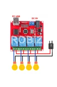 Alkatronik 4 Kanal Usb Röle Kontrol Modülü Bilgisayardan Cihaz Açma Kapama Hid Usb thumbnail 5