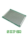 Roboyol Store 5cm X 7cm 18x24 Proto Pcb Pertinaks Elektronik Devre Prototip Deney Kartı Fr4 Delikli Plaket thumbnail 7