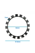 Alkatronik 16 Bit NeoPixel Halka Ring WS2812B 5050 Rgb Led Modül 16’lı Dijital Adreslenebilir Lamba Programlan - 3