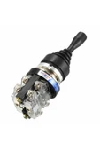 ROBİZ HKA1-41Y04 Joystick Latch 4 Yön NO Kumanda Kolu Kalıcı Kilitli 10A 250V Monolever Anahtar Switch - 2