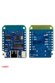 ARS Robotechnicals Wemos D1 Mini V4 Esp8266 Kablosuz Internet Wifi Iot Geliştirme Kartı Type C - 3