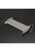 CNL 20cm 40 Pin Erkek Erkek Dupont Kablo Ayrılabilir 2.54mm 10renk Breadboard Atlama Kablosu Jumper thumbnail 7