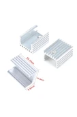 ROBİZ To220 Aluminyum Soğutucu Set Radyatör Entegre Transistör Mosfet Bjt Lm78xx Lm317 Irfxxx Tdaxx - 5