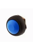 ROBİZ 12mm PBS-33B 2 Pin Push Buton Mavi ON OFF 1A 250V Mini Yuvarlak Su Geçirmez Anahtar - 3