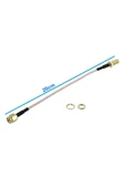 ROBİZ RG316 20cm Sma Erkek to Sma Dişi Kablo RF Uzatma Kablosu Altın Kaplama Soket 0-6GHz Wi-Fi Anten Fpv - 8