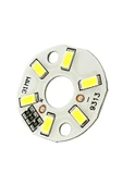 ROBİZ 5730 5v 3w 31mm Beyaz Led Modül Aluminyum Pcb 6 Led Lamba Aydınlatma Işık thumbnail 5