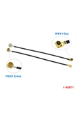 ROBİZ 15cm Ipex1 Erkek İpex1 Dişi RF Bağlantı Kablosu Altın Kaplama RF Anten Mhf1 UFL U.FL Mini PCIe - 1