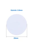 ROBİZ 125Khz 25mm Para Tip Rfid Manyetik Etiket Proximity Göstergeç Kart 125 Khz EM4100 Kapı Geçiş thumbnail 8