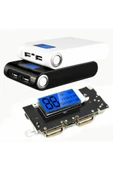 ROBİZ Powerbank Devresi Lcd Ekranlı 5V 1A Dual Usb Çıkış  Micro Usb Giriş Lityum Lion 18650 Pil Şarj Mobil thumbnail 5