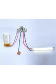 Alkatronik Type C Usb Besleme Dokunmatik Led Dimmer Modül 3.7V Lion Lityum Pil Şarj 3W Parlaklık Kontrol Anaht thumbnail 5