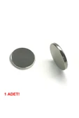 ROBİZ 4 Adet 12mm x 1.5mm Yuvarlak Mıknatıs Disk Neodyum Buzdolabı Ofis Yazı Not Tahtası Ev Hobi Oyuncak thumbnail 6