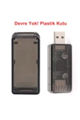 ROBİZ Plastik Usb Adum Devre Kutusu Şeffaf Elektronik Proje Ürün Adum3160 Shell Voltmetre Ampermetre thumbnail 3