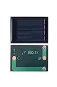 ROBİZ Güneş Pili 2V 50mA 34x50mm Solar Fotovoltaik Hücre Elektrik Üretici Panel Modül Pil Akü Batarya - 5