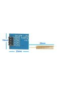 ROBİZ 433Mhz Lora RA-01 Kablosuz Haberleşme Modülü 433 Mhz SX1278 Transceiver Uzun Mesafe 0.5km/10km - 8