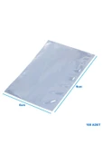 ROBİZ Antistatik Poşet 6x9cm 100 Adet Şeffaf Su Toz Geçirmez Koruyucu Esd Metalize Torba Çanta Elektronik - 1
