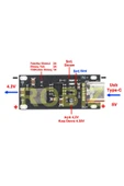 ROBİZ Ip2312 4.2v 3a Lityum Pil Yüksek Akımlı Şarj Devresi Tek Hücreli Li-ion Lipo Type-c Usb Giriş thumbnail 2