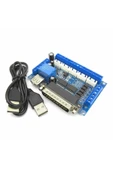 ROBİZ Mach3 5 Eksen Lpt Cnc Kontrol Kartı Step Motor Sürücü Paralel Port Kazıma - 3