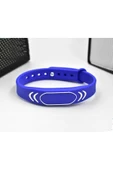 ROBİZ 125Khz Rfid Manyetik Bileklik Mavi Su Geçirmez Silikon Proximity Göstergeç 125 Khz Kapı Geçiş thumbnail 7