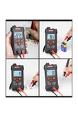 NJTY T1 Dijital Multimetre True Rms Ncv 600v Mini Cep El Tipi Voltmetre Ac Dc Voltaj Direnç Buzzer - 6